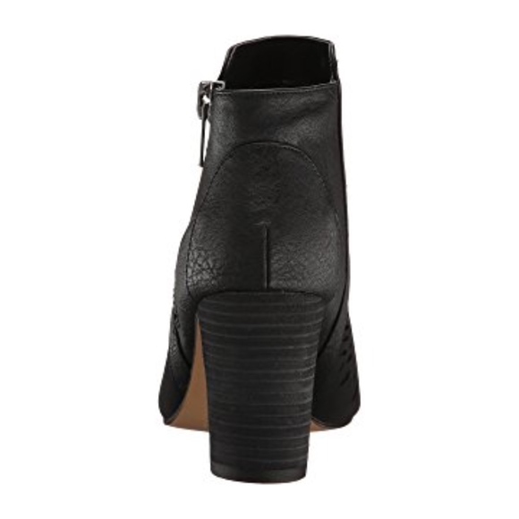 MAS Open Toe Block Heel Sandal Bootie - Picture 4 of 8